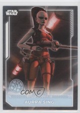 2021 Topps Star Wars Battle Plans Galactic Adversaries Aurra Sing #GA-30 0i7z