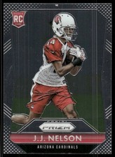 2015 Panini Prizm J.J. Nelson Rookie #250 Arizona Cardinals