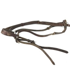 Running Martingale Brown Leather Horse Training
