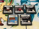 Lot of 5 Nintendo DS Games GRAND THEFT AUTO CALL OF DUTY MARIO MORTAL COMBAT
