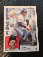1984 Topps - Dave Stapleton #653 Boston Red Sox 