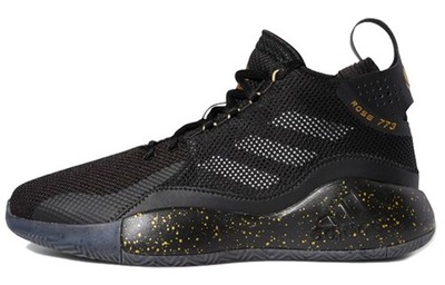 Adidas D Rose 773 2020 Black Gold Men FW9838 New Authentic