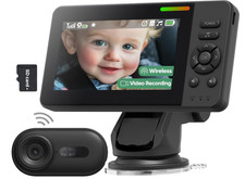 Wireless Baby Car Camera with 1080P Advanced Night Vision and 32H Battery