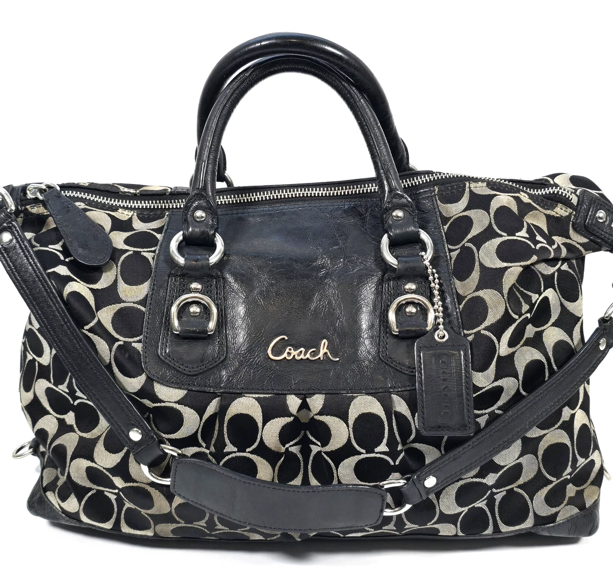 Coach Ashley Satchel/Top Handle Bag Large Bags & Handbags for
