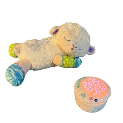 Vtech 3-in-1- Starry Skies Sheep Plush Soother Cry-Activated Projector  Tested