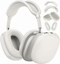 Silicone Case Cover for Airpods Max Headphones,4 in 1 Ear Cups Cover for Airpods