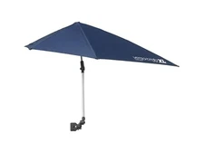 Sport-Brella Versa-Brella XL SPF 50+ Adjustable Umbrella with Clamp, Versa Blue