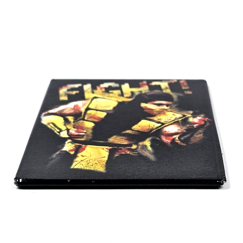 Imán Mortal Kombat Scorpion “¡FIGHT!” (2011 - 2.5"x 3.5" - Ata-Boy/Warner Bros) Foto 2 de 4