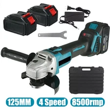 Cordless 4-1/2 Power Angle Grinder for 18V Max Battery Brushless 8500 RPM US NEW