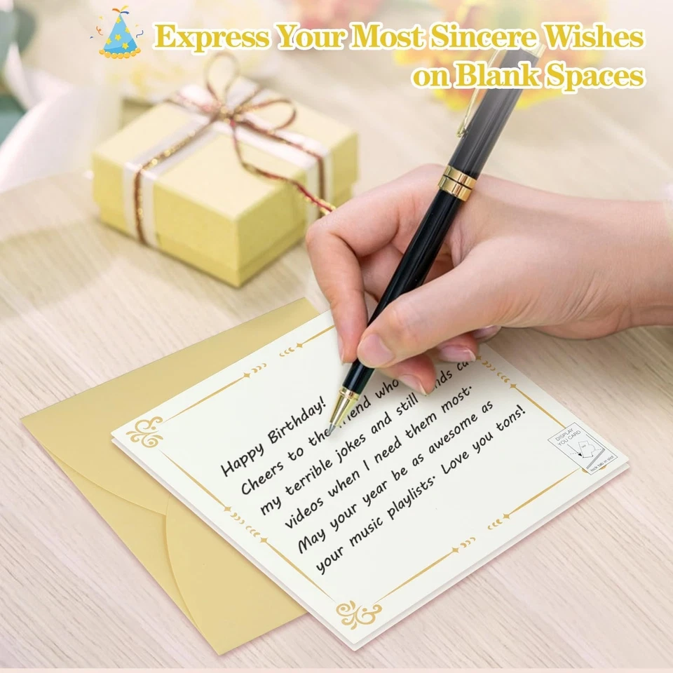 Tarjeta emergente de feliz cumpleaños - Tarjetas de regalo de cumpleaños con bote de casino de 6""x 6"" con... Foto 4 de 4