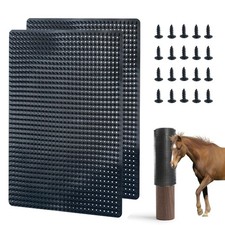 2 pcs Horse Cattle Scratchers, Horse Scratching Post, Super Soft Massage Brus...