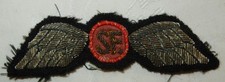 WW2 SOE OSS JEDBURGH SF JUMP WINGS CLOTH PATCH BADGE WORDL WAR II