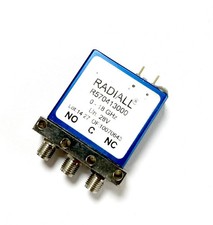 RADIALL R570413000 RADIALL DC-18 GHZ SPDT COAXIAL SWITCH 28VDC