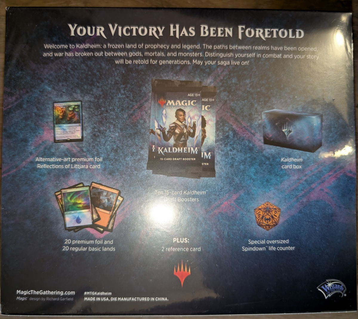 Magic The Gathering Kaldheim Bundle w/ 10 Draft Boosters |BRAND 
