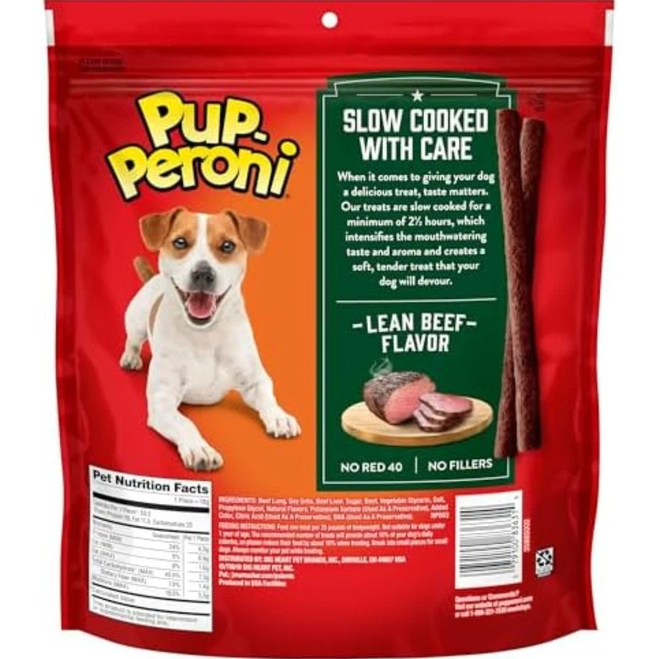 Pup-Peroni Dog Snacks Original Beef Flavor 46 oz dog treats for FREE SHIPPING... - Image 3 of 4