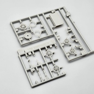 Dragon 1/35 Borgward IV Ausf. A 6101 Parts Kit Bash W Sprue Tree Partial