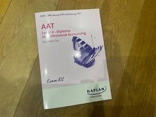 AAT Level 4 Kaplan Exam Kit Business Tax 26-27