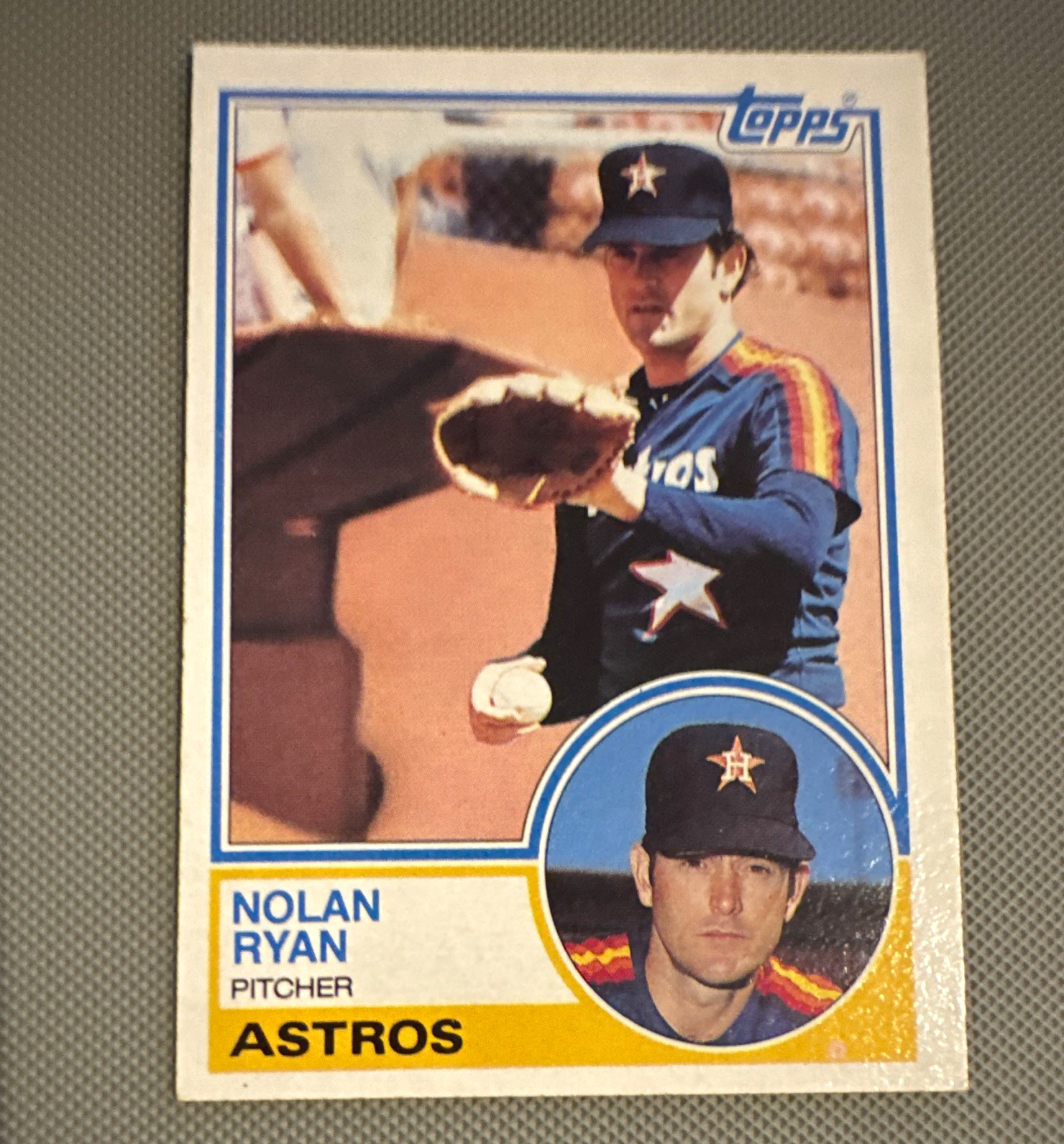 VINTAGE 1983 Topps NOLAN RYAN #360 Houston Astros - Base Set
