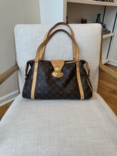 Louis Vuitton Stresa Shoulder Bag PM Brown Canvas