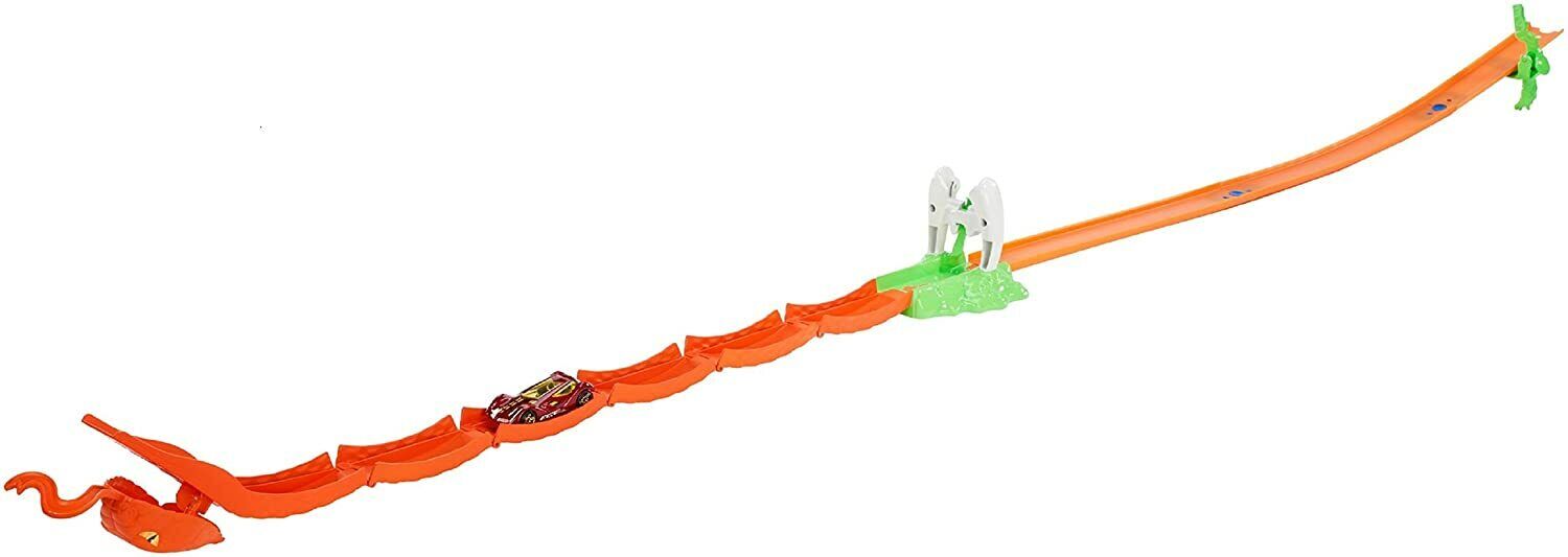 Pistas com criaturas hot wheels cobra coil mattel dwk94 dwk95