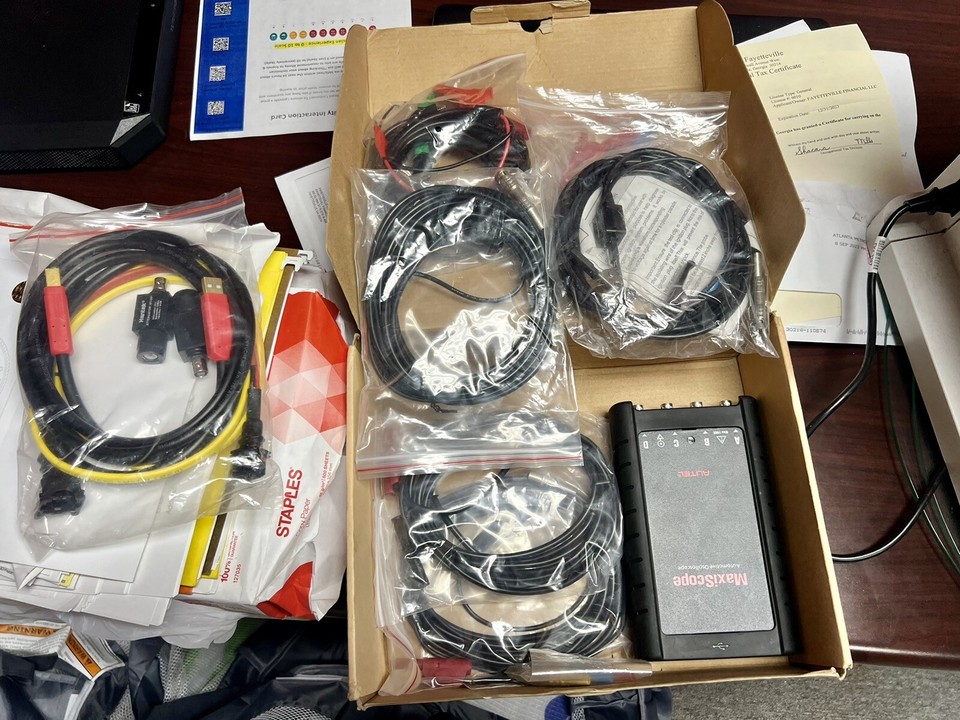 Autel MaxiScope MP408 4CHANNEL AUTOMOTIVE OSCILLOSCOPE eBay