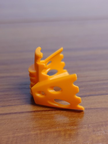 LEGO BIONICLE Mask: Vahi - Mask Of Time 41413 - Orange - GREAT CONDITION - Picture 2 of 6