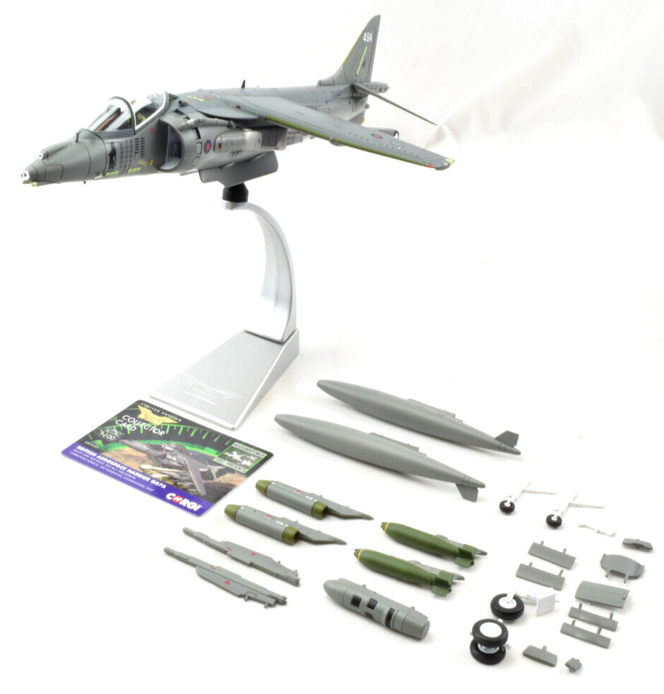Самолет Corgi British Aerospace Harrier GR7A - Операция Херрик 148 AA29301 30190₽