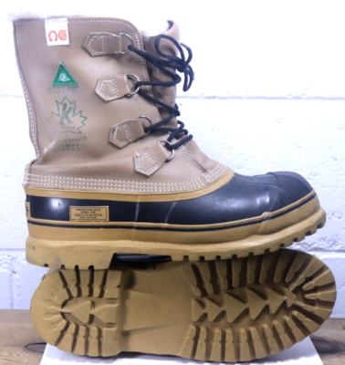 SOREL Protective Sole Steel Toe Winter Boots MENS Size Safe