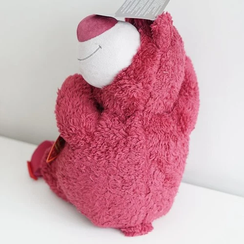 Disney Toy Story Lotso Oso de Fresa Oso Mochila Bolso de Peluche Juguete 40 cm - Imagen 5 de 7