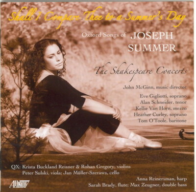 Shall I Compare Thee to a Summer's Day-Oxford by Summer, Joseph (CD, 2006)