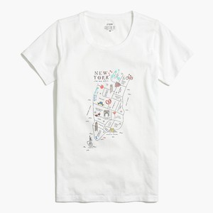 j crew graphic tees