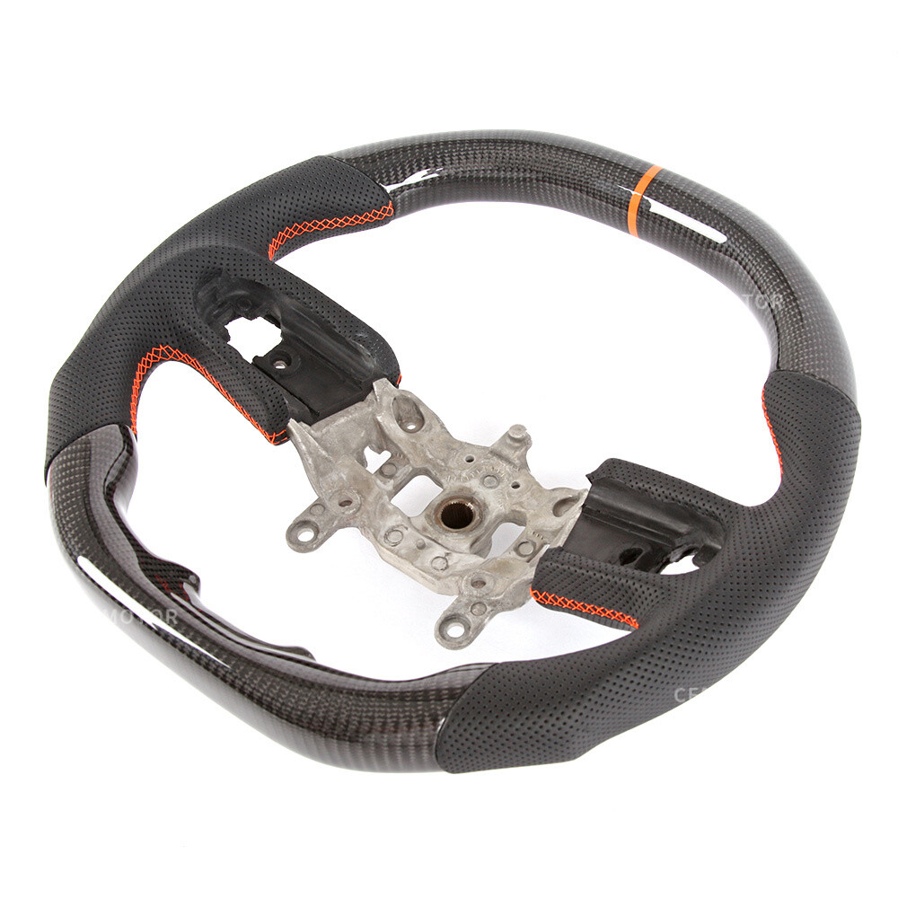 Real Carbon Fiber Porforated Steering Wheel For Jeep Wrangler JL 2018