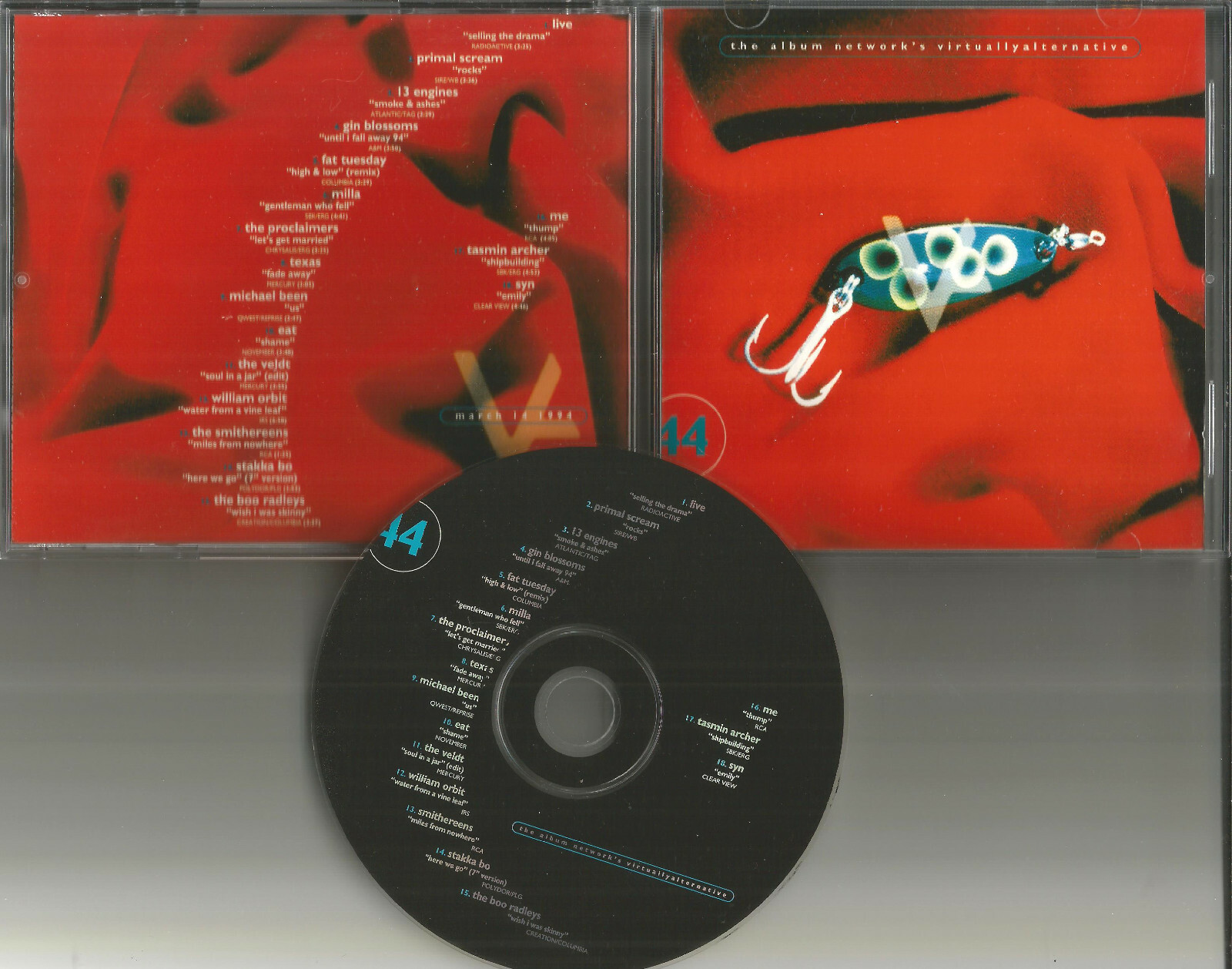 RARE MIXES & EDITS FAT TUESDAY Stakka Bo VELDT Primal Scream PROMO CD LIVE Texas