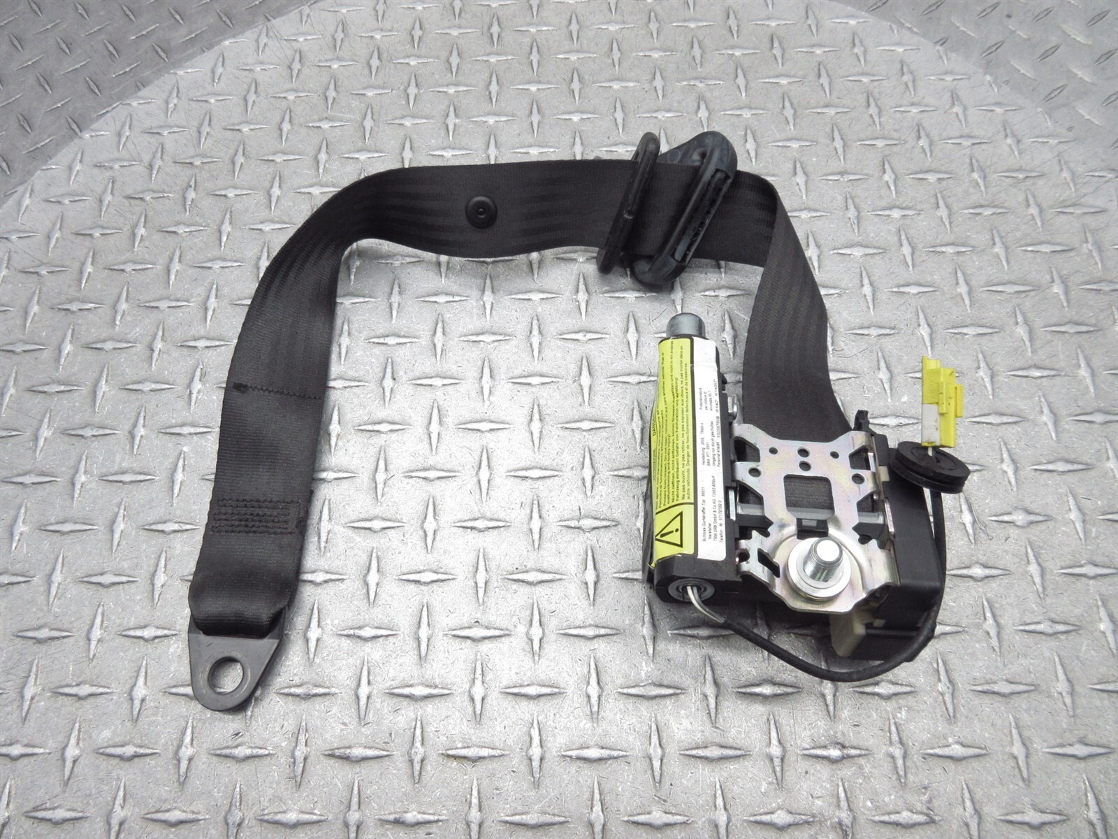 2008 Ferrari F430 Spider 68867700 RH Right Passenger Side Seat Belt Strap