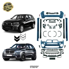 Fit 2014-2018 BMW F15 X5 M Sport Style Front Bumper Cover Conversion Kits PP