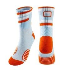 ZONBAILON Men's Cushioned Sport Socks Basketball Socks for Training 2 Pairs