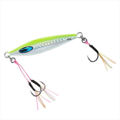 Daiwa Metal Jig Saltiga FK Jig TG SLJ 60g PH Chart Glow Berry | eBay