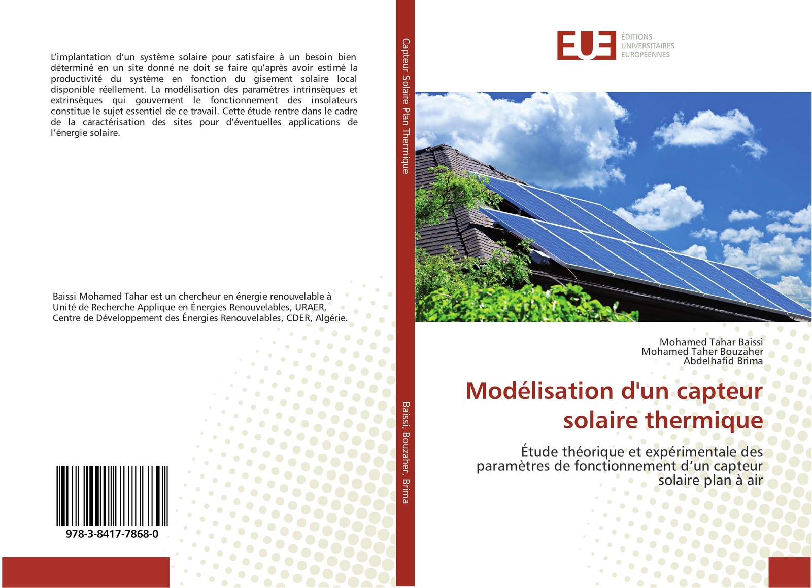 Thumbnail - Modélisation D'un Capteur Solaire Thermique | Mohamed Tahar Baissi (u.