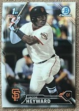 2016 Bowman Draft Picks & Prospects Chrome Jacob Heyward San Francisco Giants
