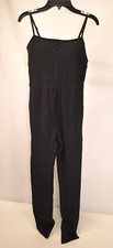 NWT Quince Ultra Form Black Jumpsuit Size Small