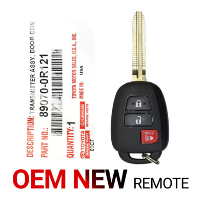 2013 2014 2015 2016 2017 2018 TOYOTA RAV4 REMOTE HEAD KEY FOB