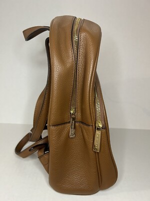 Michael Kors Abbey Medium Pebbled Leather Backpack - Tan Brown | eBay Michael Kors Abbey Medium Pebbled Leather Backpack - Tan Brown | eBay