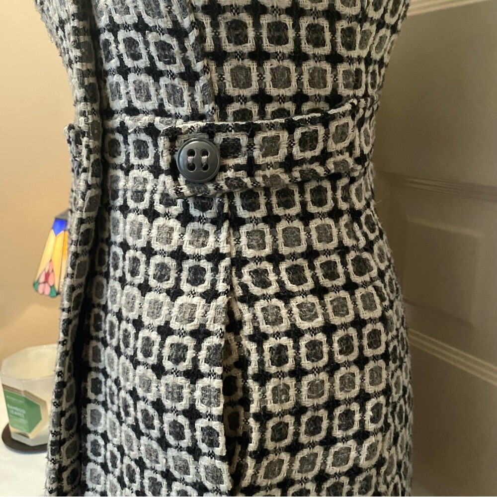 Voice Polyester Wool Blend Spring Jacket Coat - image 7