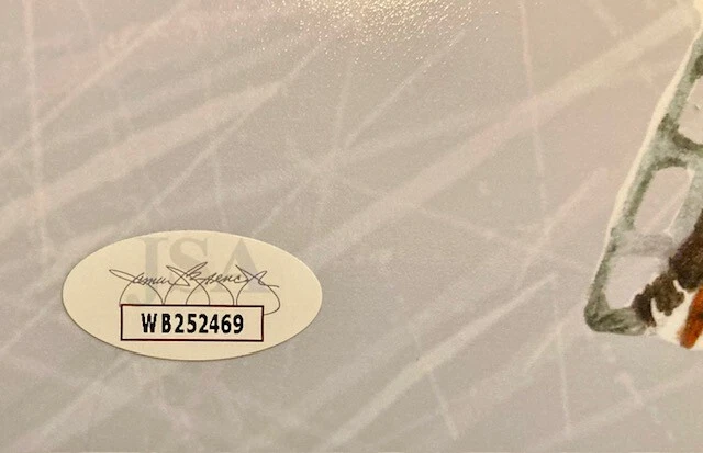 DARRYL SITTLER 12x16 HERMOSAMENTE FIRMADA IMPRESIÓN ARTÍSTICA CON CORTE Y CERTIFICADO DE AUTENTICIDAD DE JSA Foto 4 de 4