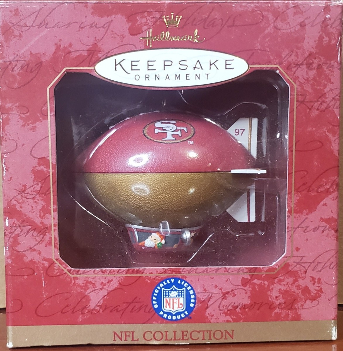 Hallmark Keepsake Ornament 1997 San Francisco 49ers NFL Collection