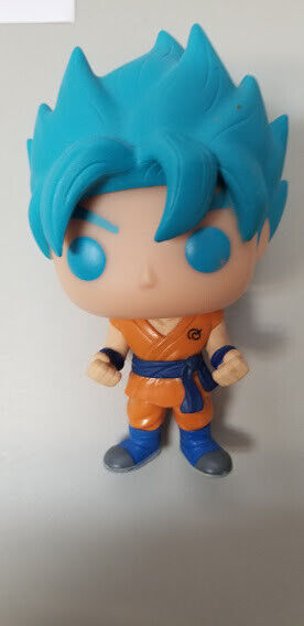 Funko Pop! Dragon Ball Z Super Saiyan God Super Saiyan Goku Blue #121 OOB