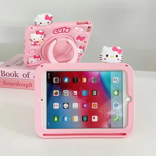 Kitty Stitch 360 Stand Cover Case For iPad 7/8/9th 10.2 Pro11 With PenSlot Strap - Picture 8 of 26