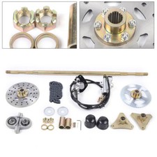 Rear Axles Axle Live Hub kit Brake assembly T8F Chain for mini bike ATV Go kart