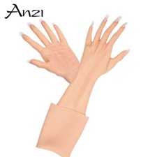 Anzi Realistic Silicone Hand Skin Female Gloves for Crossdresser Drag Queen