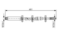 Bosch Bremsschlauch 1 987 476 463